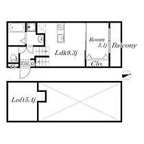 FAMILY　STAGE川名III 205 ｜ 愛知県名古屋市昭和区川名町４丁目（賃貸アパート1LDK・2階・30.10㎡） その2