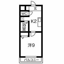 サニー金山 406 ｜ 愛知県名古屋市熱田区新尾頭１丁目（賃貸マンション1K・4階・27.00㎡） その2