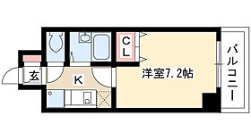 KII-OKASAN B.二番館 603 ｜ 愛知県名古屋市千種区星が丘元町（賃貸マンション1K・6階・24.00㎡） その2