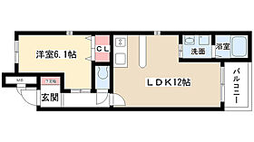 ピュール・レフィナード 101 ｜ 愛知県日進市竹の山５丁目（賃貸マンション1LDK・1階・44.44㎡） その2