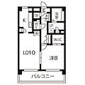 エルーデメイファ2階8.3万円