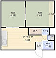 エグチマンション四女子2階4.7万円