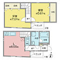 Wcube3階9.6万円