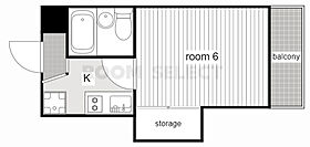 ロイヤルハイツ2 3B ｜ 愛知県名古屋市西区栄生１丁目（賃貸マンション1R・3階・19.68㎡） その2