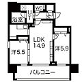 ルシェット白川公園7階20.1万円
