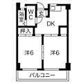 徳川園ウエストマンション3階5.1万円