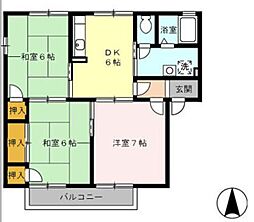 セジュール沙香保　Ｂ 1階