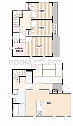 守山区鳥羽見1丁目戸建 1階3LDKの間取り
