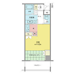 間取図画像 ワンルーム
