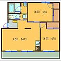 長栄住宅6棟3階5.9万円