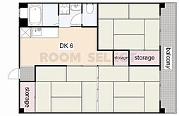第2泰水堂ビル 8階3DKの間取り