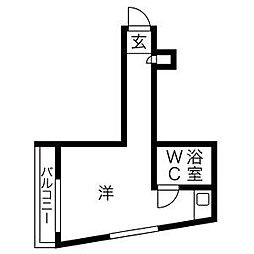 間取図画像 ワンルーム
