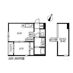 ハーモニーテラス白子町 2階/205