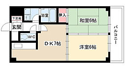 間取図画像 2DK