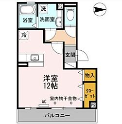 間取図画像 ワンルーム