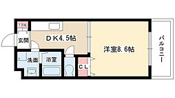 間取図画像 1DK