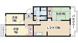 間取図画像 3LDK