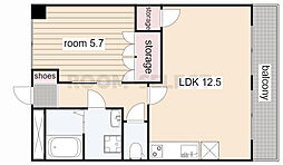 エムトゥルース 2階/201