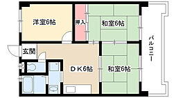 間取図画像 3DK