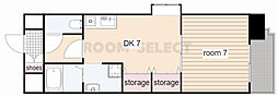 間取図画像 1DK