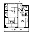 シャンドールホワイト中駒3階5.5万円