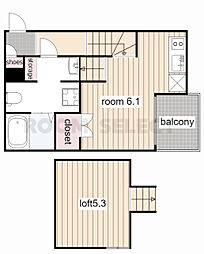 間取図画像 ワンルーム