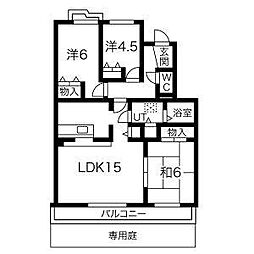 間取図画像 3LDK