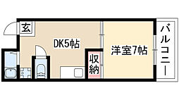 間取図画像 1DK