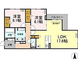 シャンドフルール 3階/301