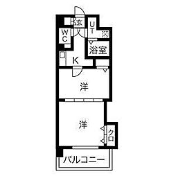 間取図画像 1DK