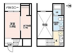 間取図画像 ワンルーム