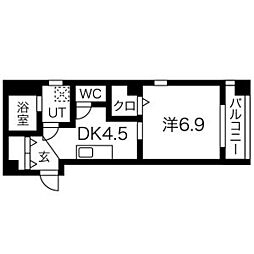 La Veriteノムラ大喜新町(ラヴェリテノムラ) 3階