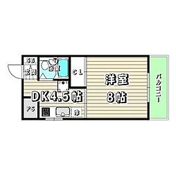 間取図画像 1DK