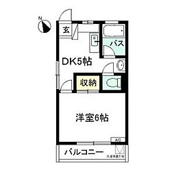 間取図画像 1DK
