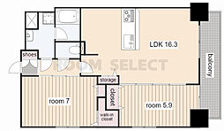 ストラーダ浅間 6階