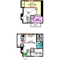 間取図画像 ワンルーム