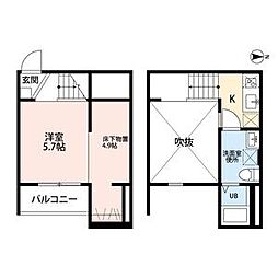 間取図画像 ワンルーム