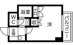 間取図画像 1K
