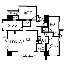 間取図画像 4LDK