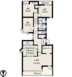 間取図画像 4LDK