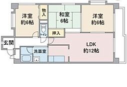 間取図画像 3LDK