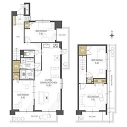 御器所サンハイツ 5階/510