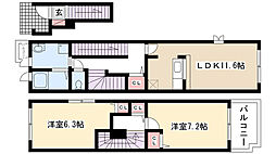 リバーベルB 2階/203