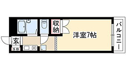 サニーサイドII 2階/2D