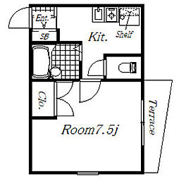 オウガストハウス 1階/103