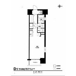 間取図画像 ワンルーム