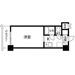 間取図画像 1K