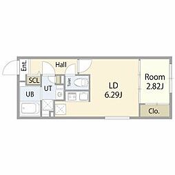 リーデンス今池 2階/203