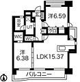 パラシオン西新8階13.0万円