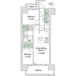 オープンレジデンシアTHE MID MARK 8階